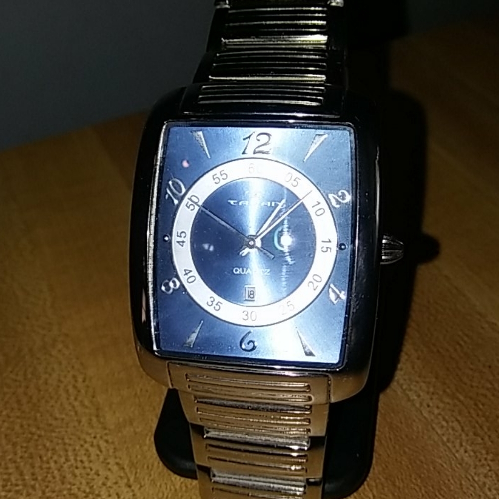 Women's Tavan Blue Face Watch (972-097)